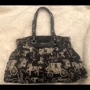 Coach Ashley Horse and Carriage Bag